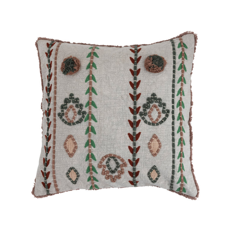 Cotton Throw Pillow