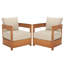 Burt Solid Acacia Wood Patio Club Chair