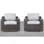 Chaise de patio avec coussins LSI 2-691714466-691714465