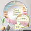 Minimalisme chassant les arcs-en-ciel I - Miroir mural en spirale | Rond-96240687