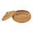 2pcs Decorative Basket Storage Basket With Lid