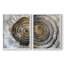 ABSTRACT Series CCLXII - Reproduction encadrée de qualité supérieure - prête à être accrochée - aucun clou requis - aucun clou requis-1270528538-1270528541