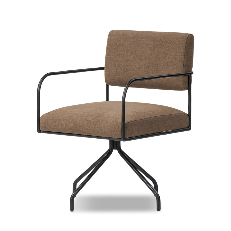 Fenn Desk Chair-Crypton Nomad Mushroom, Crypton Nomad Mushroom Polyester Blend