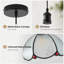 1 Matte Black Pendant