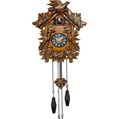 Waylan Solid Wood Cuckoo Wall Clock