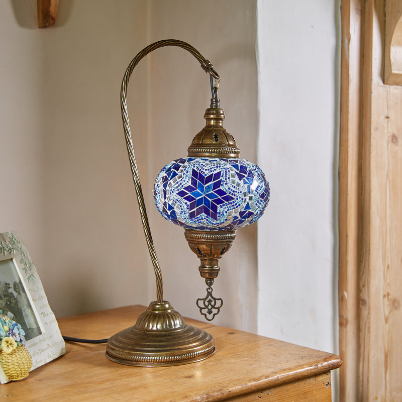 Karlie Metal Lighting Lamp, Blue
