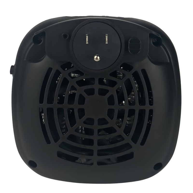 Good Housekeeping 750-Watt Mini Wall-Mount Plug-in Space Heater with Adjustable Thermostat & Overheat Safety Protection