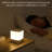 Rechargeable Small Desk Light Bedroom Warm Light Ambience Light Sleep At Night Eye Protection Soft Light LED Bedside Light Sleep Light