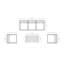Avion 4 Piece Sofa Set With Swivel-1571719203-1571719208