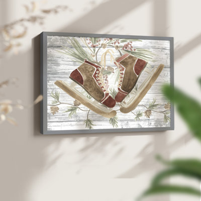 Pinecone Lodge Collection A - Reproduction encadrée - Restickable