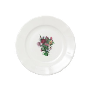 Assiette 6 po Thibaud Herem Objet (bouquet)