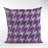 Velvet Geometric Reversible Throw Pillow-830026871