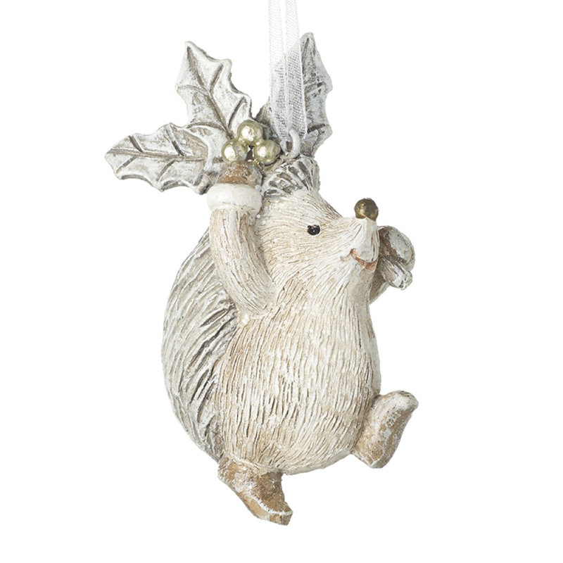 Hanging Hedgehog with Holly