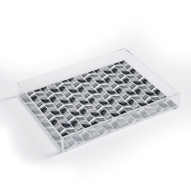 Plastic / Acrylic Tray, 2" H x 8" W x 6" D