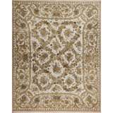 Extravagance Hand Knotted Area Rug in Ivory