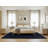 Machine Washable Checkered Gray Area Rug-1587657365