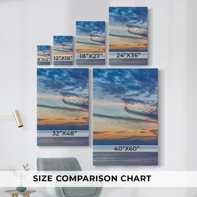 Cloud Variations -Gallery Wrapped Cavas, 27" H x 18" W