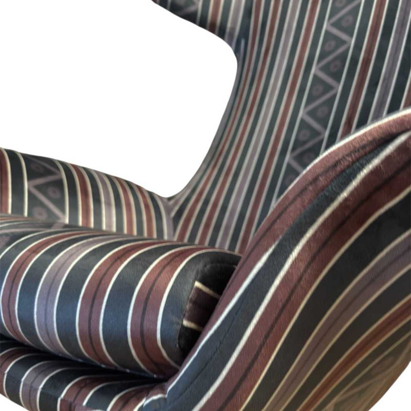 Alexandia Velvet Swivel Armchair
