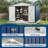 10 x 10 ft Outdoor Storage Shed, Metal Garden Sheds & Outdoor Storage Clearance-125532309