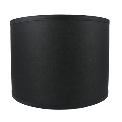 Abat-jour tambour en lin 14 po Classic