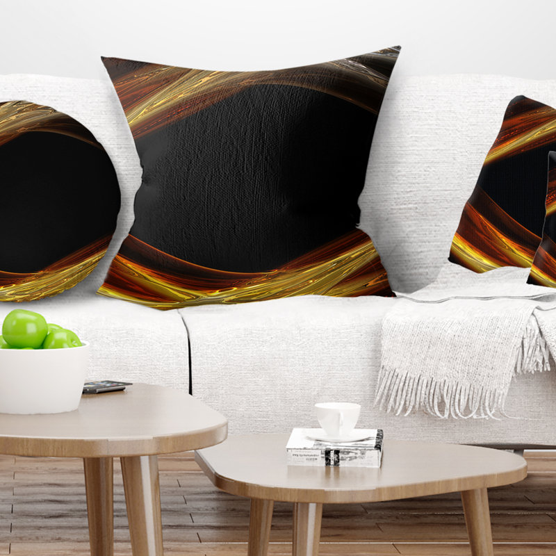 Coussin Abstract Abstract Shapes, 18 po x 18 po, Coussin décoratif