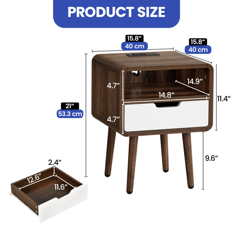 Table de chevet Cahari