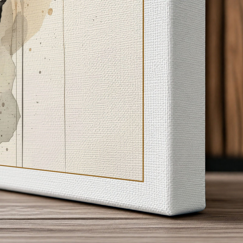 Explosive Centre Abstract - Wrapped Canvas, White Border, 30x20 - 76.2 x 50.8 cm