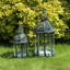 2 Piece Metal Floor Lantern Set-124300270