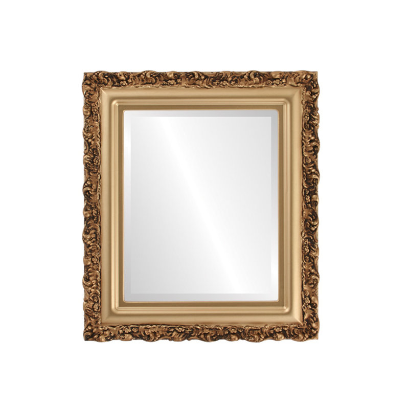 Miroir d'appoint Winegar, 21 po x 17 po, Désert doré