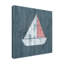 Toile d'extérieur Grace Popp «Nautical Plank I»-87944984