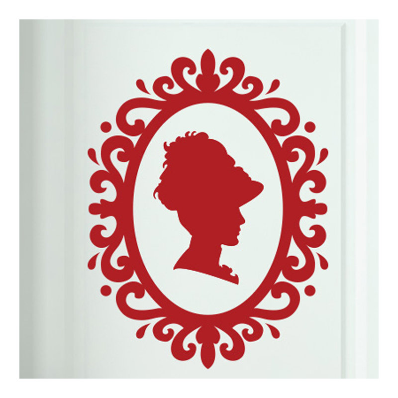 Wall Decal, Dark Red