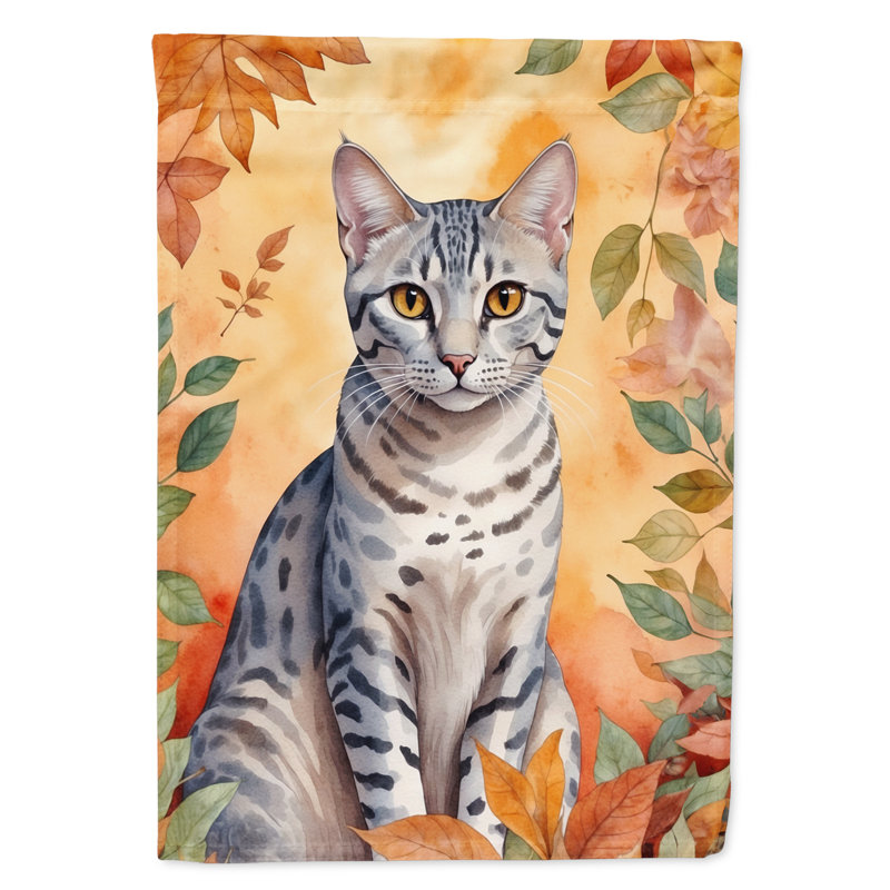 Chat en feuilles d'automne, Mau égyptien