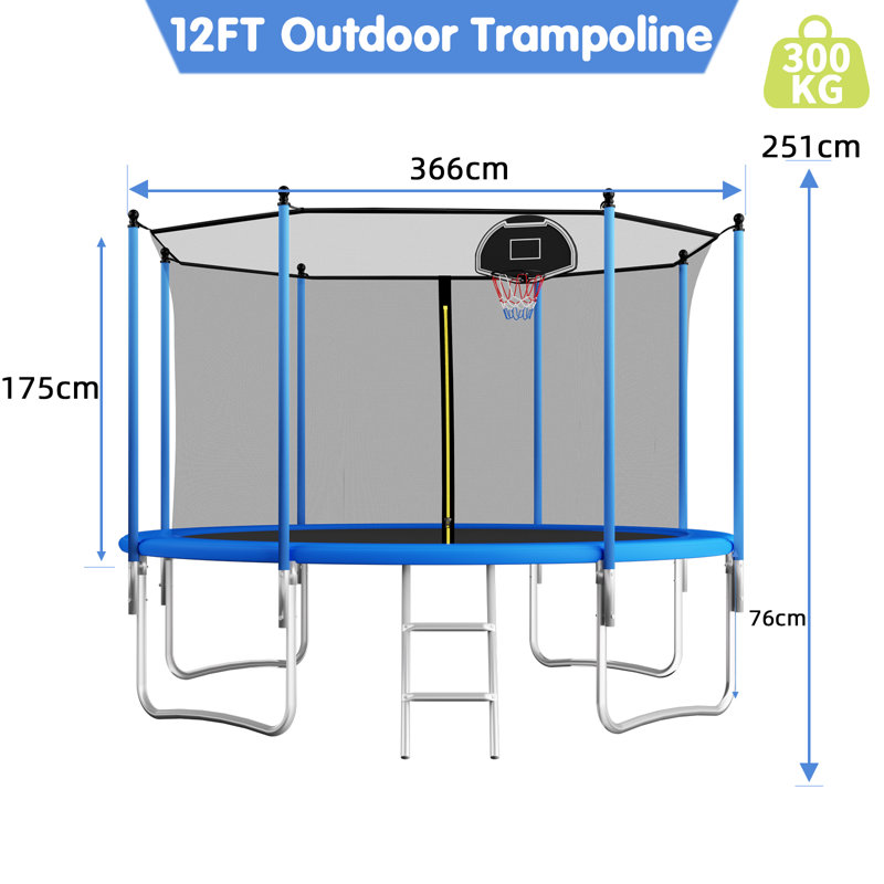 EvoNet Trampoline, Blue
