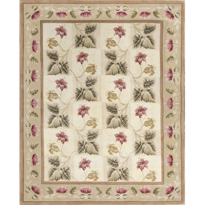 Castilian II Oriental Area Rug in Beige/Brown/Pink