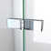 Aqua-Q Fold 32 W X 32 D X 74.75 H Frameless Square Shower Enclosure