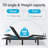 Adjustable Bed Base Frame- Under Bed Lighting - Wireless Remote Control - Typea - Typec