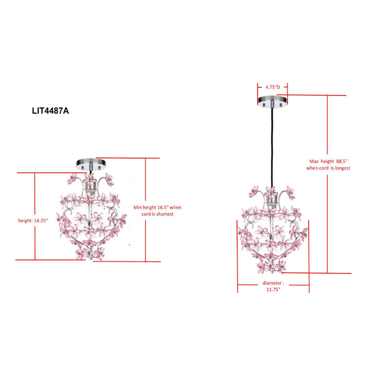 Luminaire suspendu géométrique 1 lumières simple Tennille