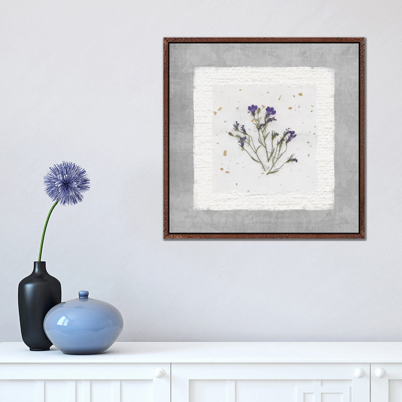 Beauty Preserved III 1 Piece Wall Art on Canvas, 45.72 cm H x 45.72 cm W, Classic Brown Wood Framed