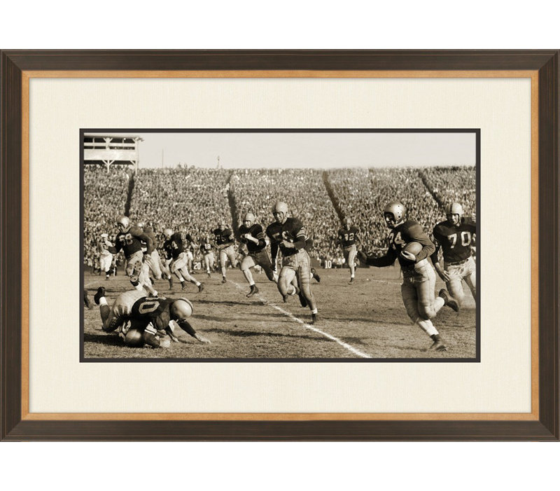 Navy Vs. Notre Dame 2 Print