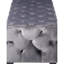 Velours gris polyvalent: convient à diverses occasions Style moderne et confort