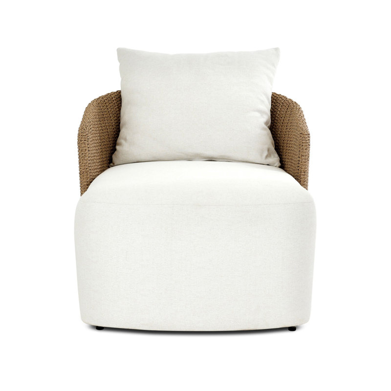 Maven Outdoor Chaise-Alessi Linen