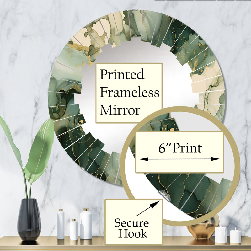 Miroir mural Deslauriers, 32 po x 32 po