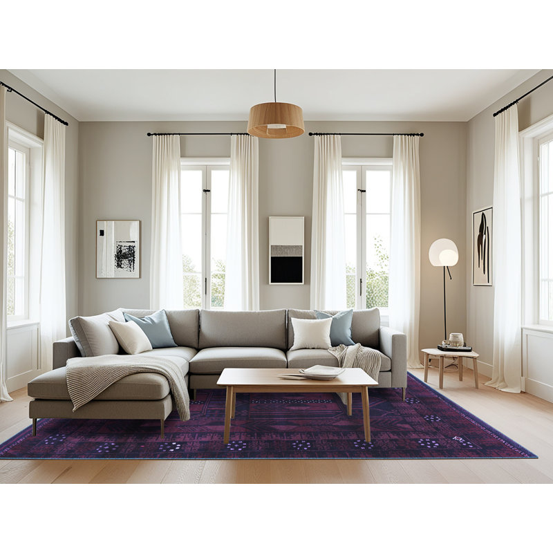 Oriental Indoor Rug, Rectangle 8' x 12'