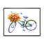 Vélo avec panier de pommes d'automne - reproduction sur toile-347911832-347911827