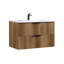 Meuble-lavabo mural 36 po avec grands tiroirs et panneaux sculptés en 3D (sans lavabo inclus)-1557515207-1557515205