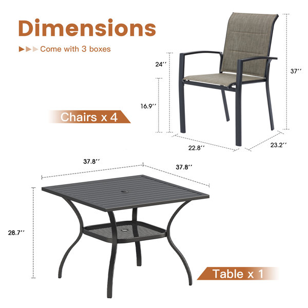 Dimensions du produit