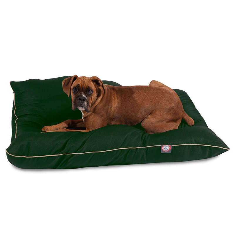 Coussin Super Value, vert, Moyen (l 35 po x P 28 po x H 7 po) ;