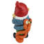 Statue d'arrosage «Hose It Off» par Harry, Gnome Spitter
