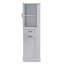 Grande armoire de rangement moderne - compartiment inclinable, tablettes réglables, capacité de 80 lb, charnières à fermeture en douceur, poignées en alliage d'aluminium, parfait pour la salle de bain et l'organisation à la maison