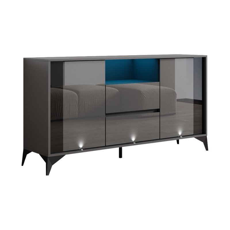 Evel 03 63" Sideboard, Gray